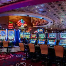 Baccarat betting slip and card deal